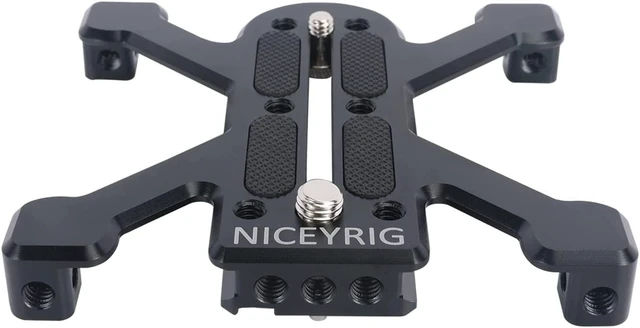 Main image of Arca Swiss Quick Release Plate for Standard Heavy Camera Camcorder | Tripod/Ground Shooting Switch Plate with Four-feet Stand Support - 520
