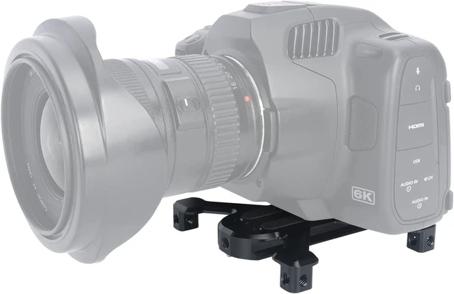 Alt view image 6 of 7 - Arca Swiss Quick Release Plate for Standard Heavy Camera Camcorder | Tripod/Ground Shooting Switch Plate with Four-feet Stand Support - 520