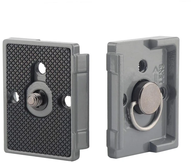 Alt view image 2 of 6 - 200PL-14 Quick Release Plate for Manfrotto 804RC2 Rapid Connect, 323 RC2, 488RC2, 484RC2, 498/496/ 494RC2, 2498RC, 2486RC, 468MGRC2 (2PCS/Pack)