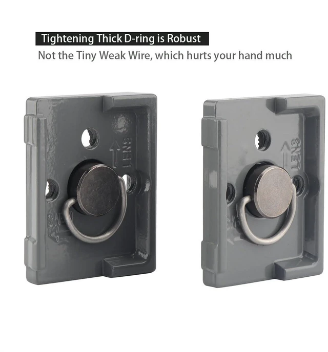 Alt view image 5 of 6 - 200PL-14 Quick Release Plate for Manfrotto 804RC2 Rapid Connect, 323 RC2, 488RC2, 484RC2, 498/496/ 494RC2, 2498RC, 2486RC, 468MGRC2 (2PCS/Pack)