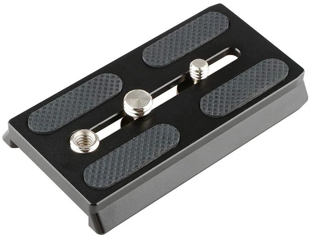 Main image of Camera Quick Release Base Plate with 1/4" & 3/8" Threads Compatible with Manfrotto577/ 501/504 Tripod - 2149