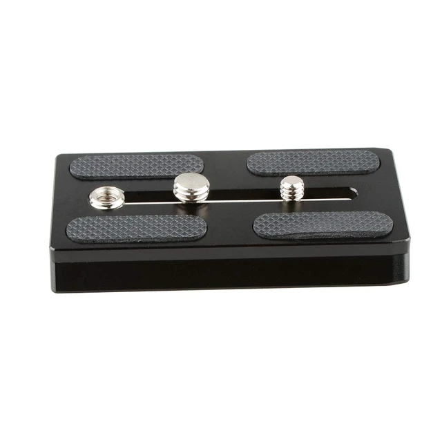Alt view image 5 of 6 - Camera Quick Release Base Plate with 1/4" & 3/8" Threads Compatible with Manfrotto577/ 501/504 Tripod - 2149