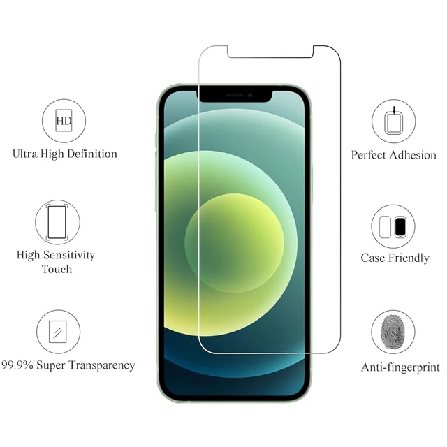 Alt view image 2 of 6 - 3 Pack Screen Protector for iPhone 11 / iPhone XR, Tempered Glass | 6.1 Inch, Case Friendly, HD