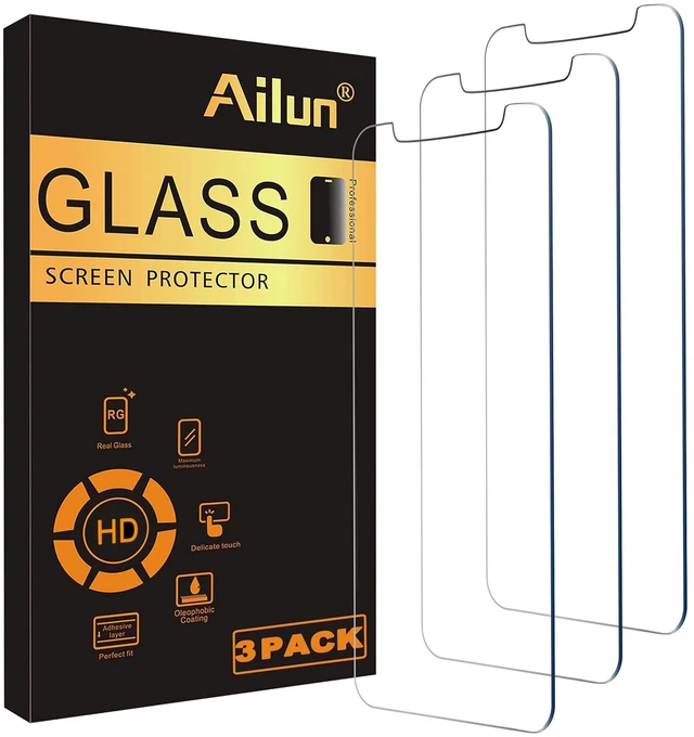 Main image of 3 Pack Screen Protector for iPhone 11 / iPhone XR, Tempered Glass | 6.1 Inch, Case Friendly, HD