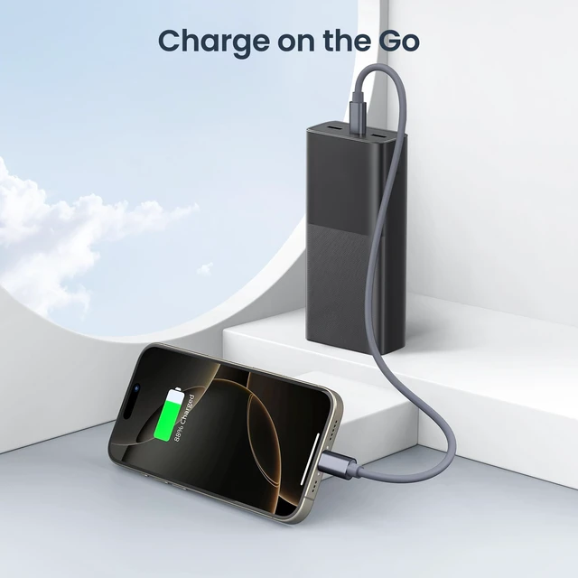 Alt view image 3 of 7 - USB Charging Adapter Kit,Multi USBC Adapter Set,with 1Ft 100W Cable | Type C to USB 3.2 OTG iOS Micro Charger Converter Travel Case for iPhone Duo 18 17 Pro Max,Samsung Galaxy S25 S24 Fold