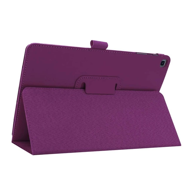 Alt view image 6 of 7 - Slim Case for Tab A 8.0 2019 Without S Pen Model SM-T290, Premium PU Leather Folding Stand Cover Case for Samsung Galaxy Tab A 8.0 Inch 2019 Tablet (Model SM-T290/SM-T295), Purple