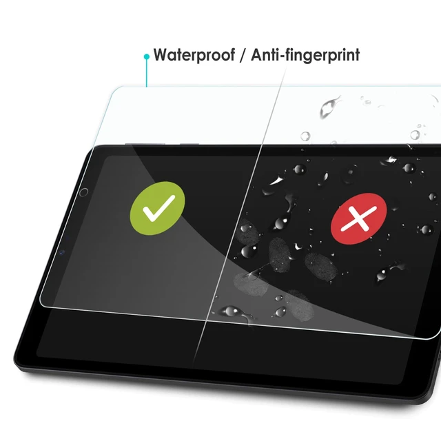 Alt view image 3 of 5 - 2 Pcs Screen Protector Compatible with Onn 8" Tablet Gen4 2024 | Case Friendly Tempered Glass for Onn Tablet 8" Kids 2024Anti Scratch Anti BubbleHigh Definition
