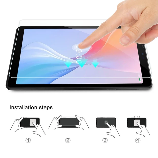 Alt view image 5 of 5 - 2 Pcs Screen Protector Compatible with Onn 8" Tablet Gen4 2024 | Case Friendly Tempered Glass for Onn Tablet 8" Kids 2024Anti Scratch Anti BubbleHigh Definition