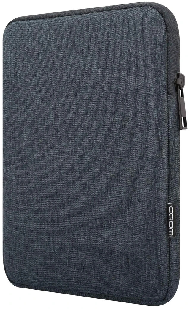 Main image of 7-8 Inch Tablet Sleeve Bag, Polyester Pouch Cover Case Slim Design | Fits iPad Mini (A17 Pro) 8.3" 2024, iPad Mini 6/5/4/3/2/1, Samsung Galaxy Tab S2 8.0, Tab A 8.0, ZenPad Z8s 7.9, Space Gray