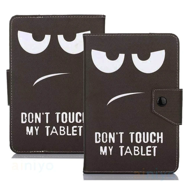 Alt view image 2 of 6 - 7''/7.85''/8'' Tablet Pc Case Cover, Foldable and Solid Stand Case, Compatible with All Universal 7/7.85/8 inch Tablets PC