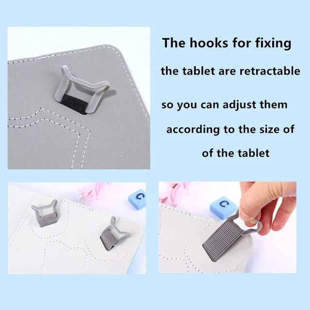 Alt view image 5 of 6 - 7''/7.85''/8'' Tablet Pc Case Cover, Foldable and Solid Stand Case, Compatible with All Universal 7/7.85/8 inch Tablets PC
