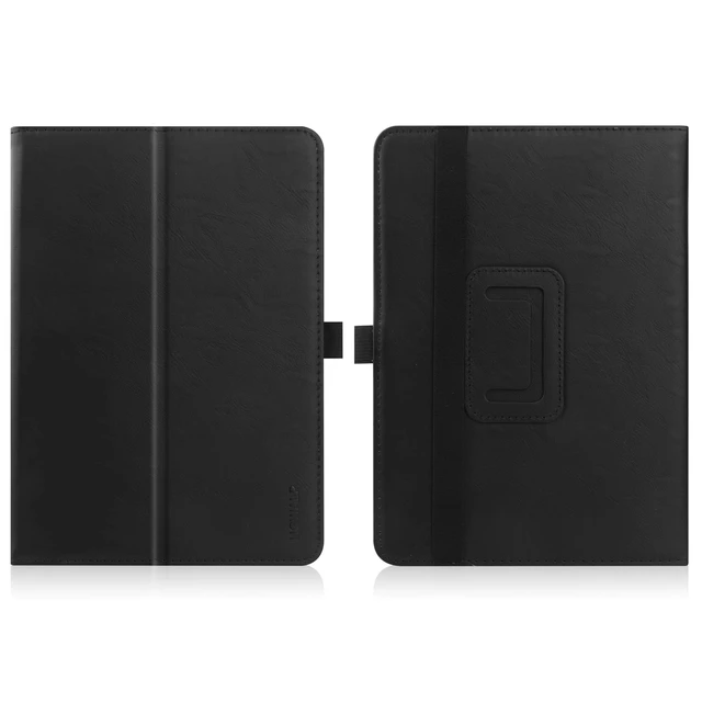 Alt view image 7 of 7 - Universal Case for 7 inch 8 inch Tablet, Folio Protective Cover for 7" 8" Touchscreen Tablet, with Adjustable Fixing Silicon Band and Stand (Black)