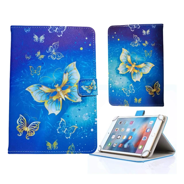 Alt view image 2 of 7 - 7''/7.85''/8'' Tablet Pc Case Cover, Foldable and Solid Stand Case, Compatible with All Universal 7/7.85/8 inch Tablets PC