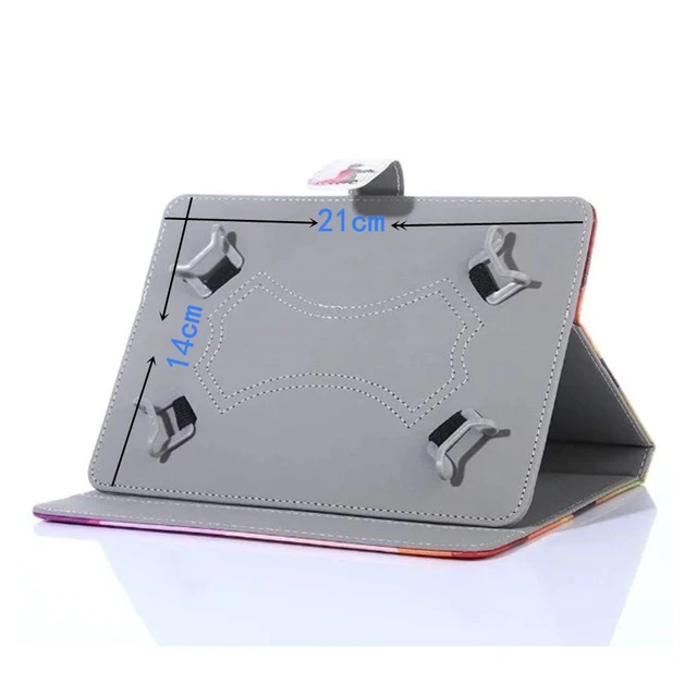 Alt view image 6 of 7 - 7''/7.85''/8'' Tablet Pc Case Cover, Foldable and Solid Stand Case, Compatible with All Universal 7/7.85/8 inch Tablets PC