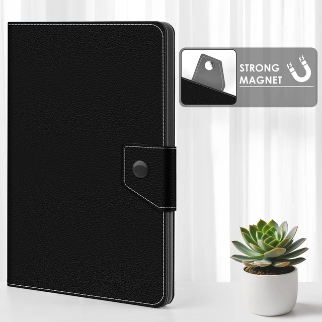 Alt view image 3 of 7 - Universal 7.0 inch Tablet Case,7 inch Android Tablet Cover,Black | Travel Portable Protective Folio PU Leather Stand Shell Case for All Kinds of 7.0-7.9 inch