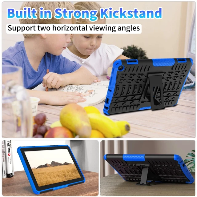 Alt view image 4 of 6 - for Fire HD 8 & 8 Plus Case 12th/10th Generation (2024/2022/2020 Release) with Kickstand for Kids