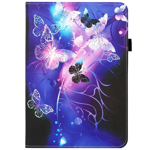 Alt view image 2 of 7 - Universal 7 8 Inch Android Tablet Case Cover | 360 Degree Rotating Multi-Angle Viewing Stand PU Leather Cover for All 7 - 8.5 Inch Tablet