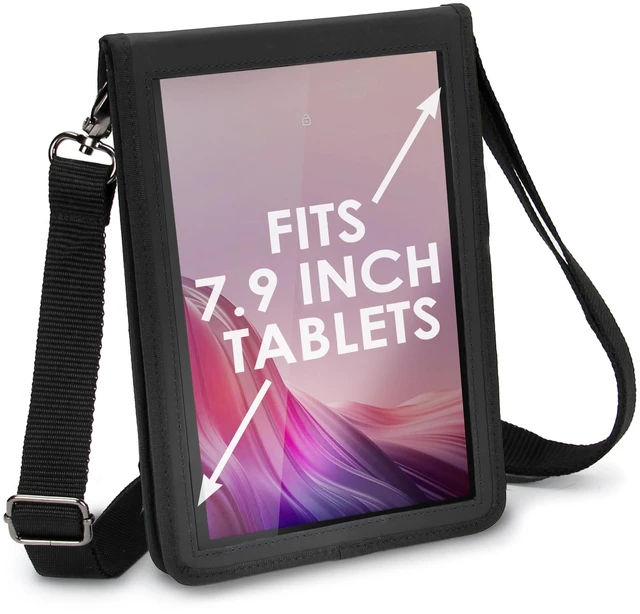 Main image of 78 Inch Kids Tablet Case with Screen Protector, Car Seat Strap & Shoulder Strap Neoprene Sleeve for iPad mini 6/7, Samsung Galaxy Tab A7 Lite, Fire HD 8 / Fire 7 and More