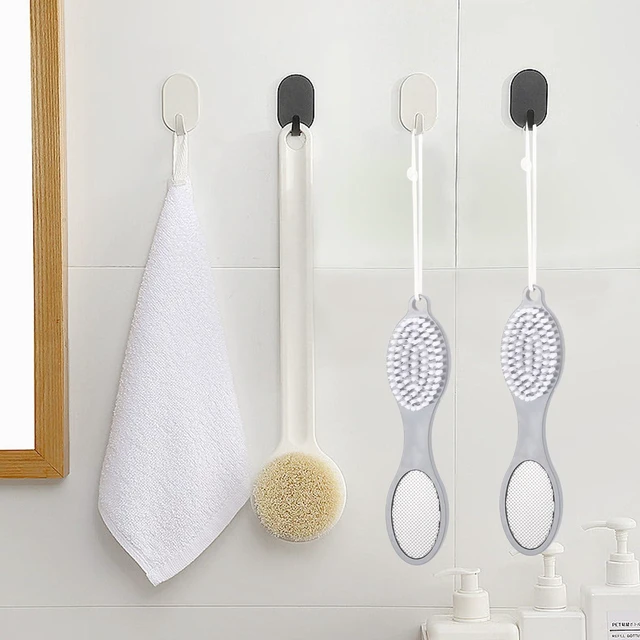 Alt view image 5 of 5 - 2 Pcs 4 in 1 Foot Scrubber Dead Skin Remover for Feet, Including Foot Files, Heel Scraper, Foot Brush and Pumice Stone, Multi Purpose Foot Callus Remover Pedicure Tools