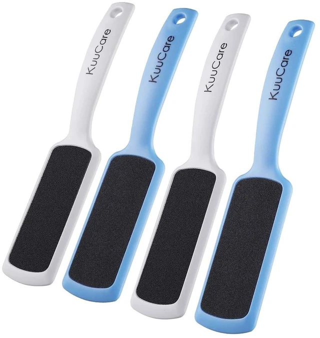 Main image of 4 Pcs Foot File, Callus Remover for Feet | Double-Sided Colossal Pedicure Tools Foot RASP, Foot Scrubber, Dead Skin Exfoliator for Feet