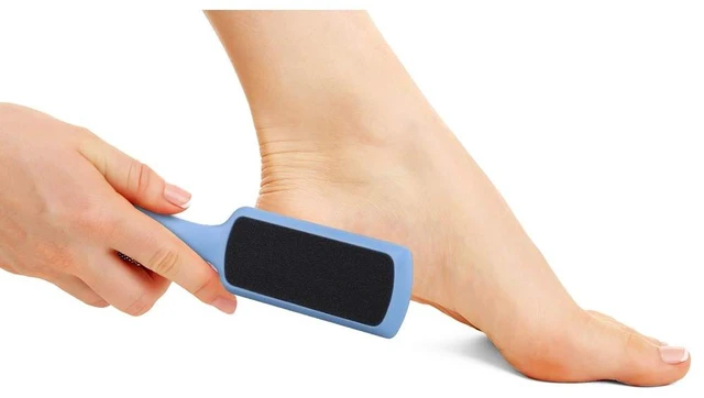 Alt view image 4 of 6 - 4 Pcs Foot File, Callus Remover for Feet | Double-Sided Colossal Pedicure Tools Foot RASP, Foot Scrubber, Dead Skin Exfoliator for Feet
