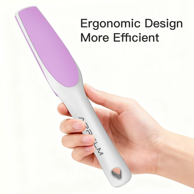 Alt view image 5 of 6 - 3-Sided Nano Glass Foot File, 3-in-1 Coarse/Medium/Fine Foot Callus Remover, Professional Callus Remover for Feet Hard Skin Smooth Polishing (Pink)