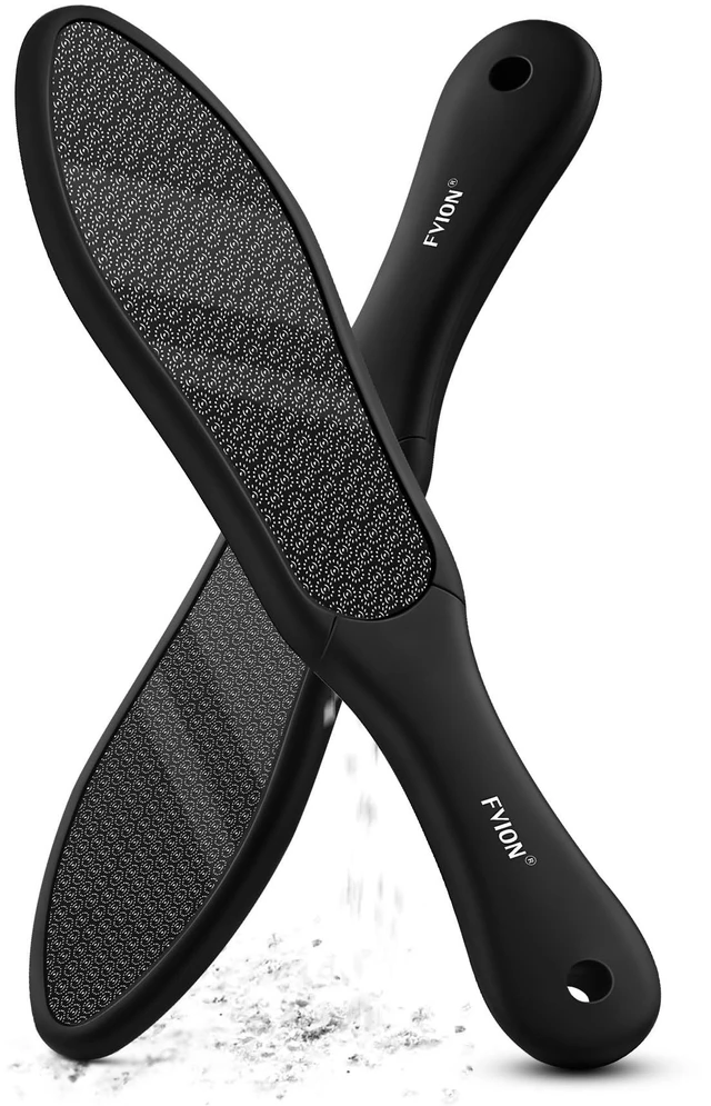 Main image of Double-Sided Nano Glass Foot File for Callus Remover - Highly Effective Hard and Dead Skin Remover for Cracked Heels and Dry Skin (Black)