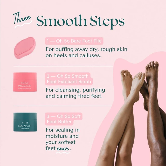 Alt view image 4 of 6 - Nano Glass Foot File, Foot Callus & Dead Skin Remover, Pink | Lightweight Shower Foot Scrubber, Pedicure Foot Buffer, Removes Dry, Cracked Skin to Get Smooth Salon Ready Feet in Minutes