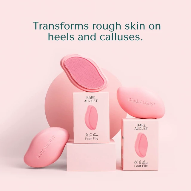 Alt view image 5 of 6 - Nano Glass Foot File, Foot Callus & Dead Skin Remover, Pink | Lightweight Shower Foot Scrubber, Pedicure Foot Buffer, Removes Dry, Cracked Skin to Get Smooth Salon Ready Feet in Minutes