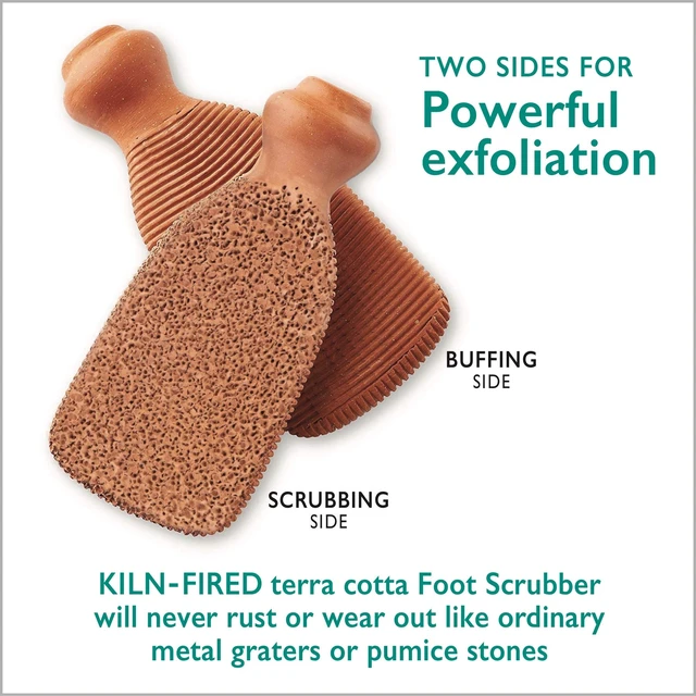 Alt view image 4 of 7 - Callus Remover Gel + Foot Scrubber Kit - Pedicure Tools for Dry Cracked Heels