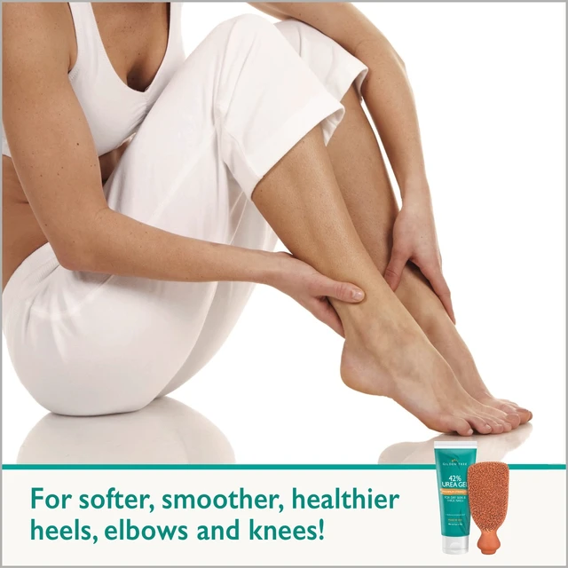 Alt view image 6 of 7 - Callus Remover Gel + Foot Scrubber Kit - Pedicure Tools for Dry Cracked Heels