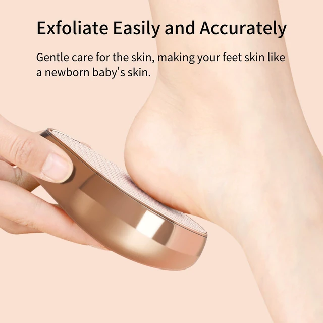 Alt view image 2 of 7 - Nano Glass Foot File, Pedicure Tool and exfoliator, Glass Surface, Comfortable Hand and Foot Grinding Scraper for Wet and Dry feet, Removal Hard or Dead Skin, Suitable for Women or Men