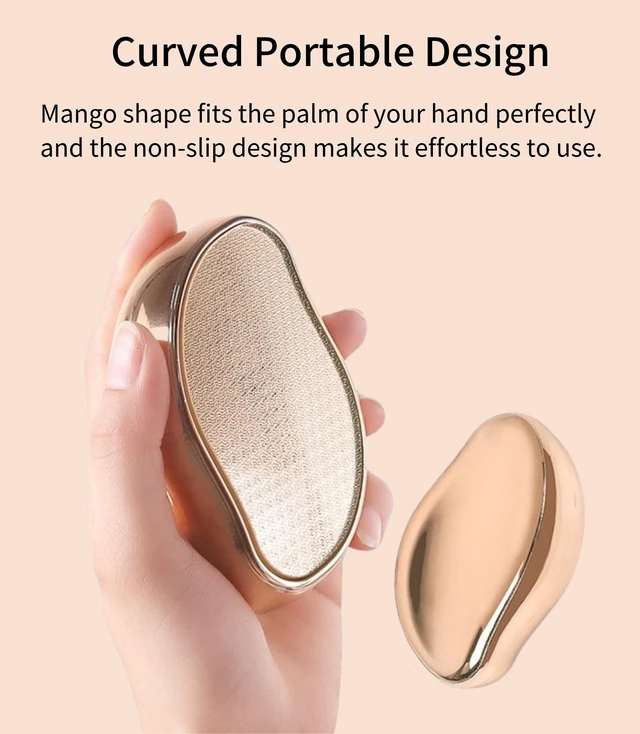 Alt view image 5 of 7 - Nano Glass Foot File, Pedicure Tool and exfoliator, Glass Surface, Comfortable Hand and Foot Grinding Scraper for Wet and Dry feet, Removal Hard or Dead Skin, Suitable for Women or Men