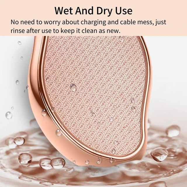 Alt view image 6 of 7 - Nano Glass Foot File, Pedicure Tool and exfoliator, Glass Surface, Comfortable Hand and Foot Grinding Scraper for Wet and Dry feet, Removal Hard or Dead Skin, Suitable for Women or Men