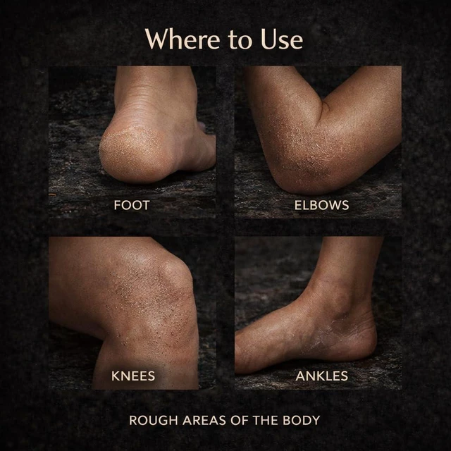 Alt view image 4 of 7 - Moroccan Pumice Stone for Feet, Terracotta Callus Remover, Cracked Heels