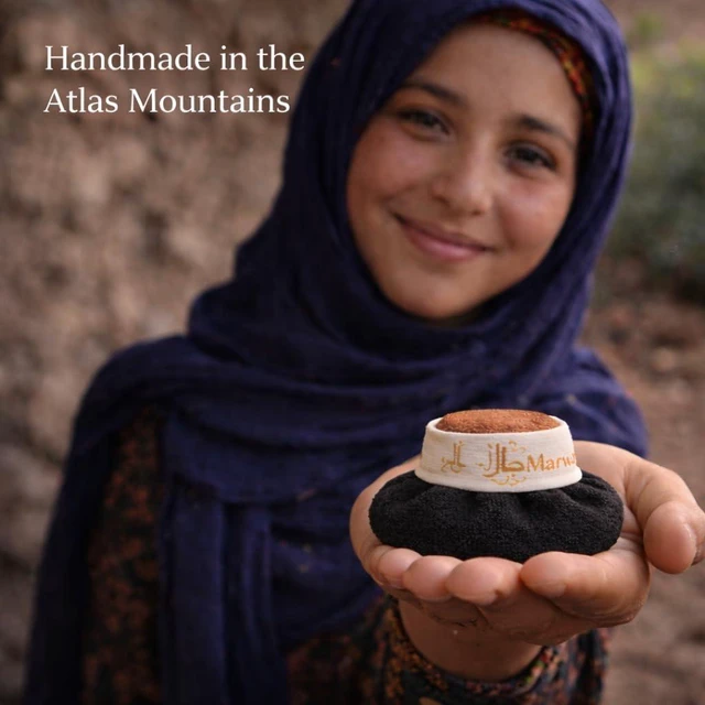 Alt view image 7 of 7 - Moroccan Pumice Stone for Feet, Terracotta Callus Remover, Cracked Heels