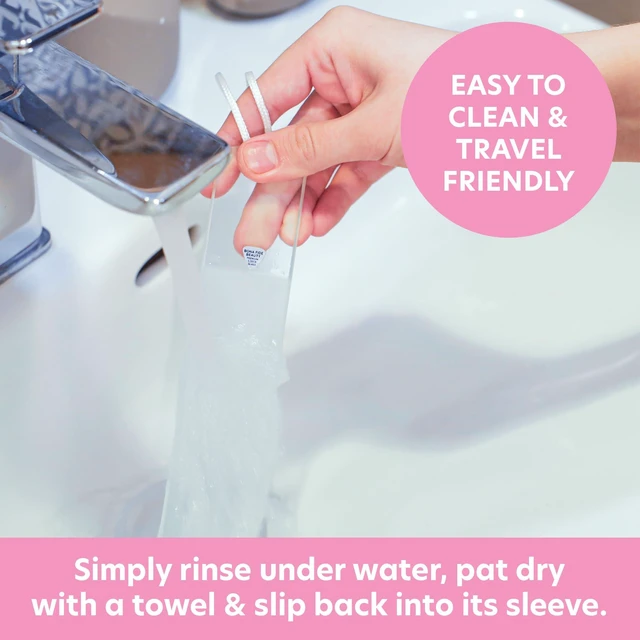 Alt view image 6 of 6 - Czech Glass Foot File with Protective Sleeve (Clear rasp) | Dual-sided grit foot file,gentle glass foot file removes dry skin, comes with cord and sleeve.