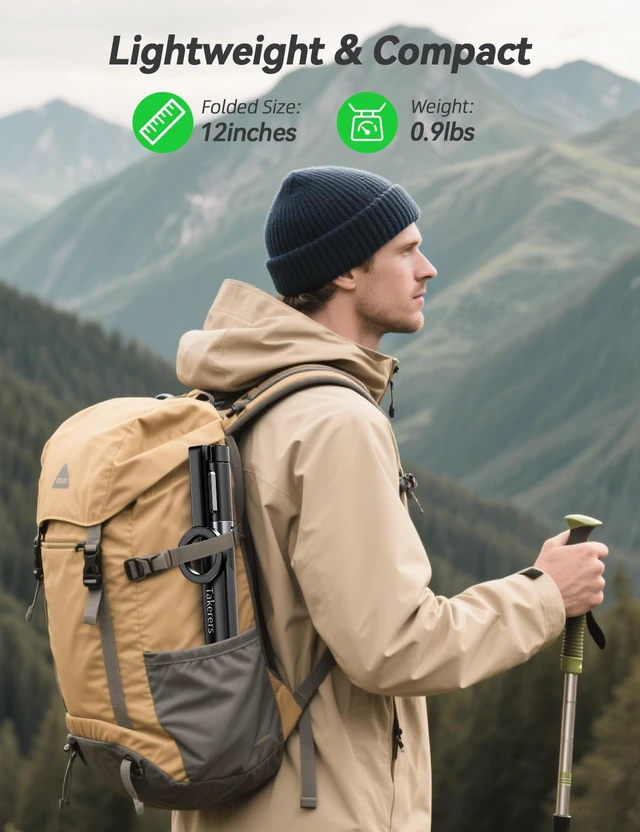 Alt view image 6 of 7 - 66" Magnetic Selfie Stick Tripod for iPhone Magsafe, 360° Rotatable Aluminum Strong Magnetic Cell Phone Tripod Stand for iPhone Android with Metal Ring & Wireless Remote, Travel Essentials