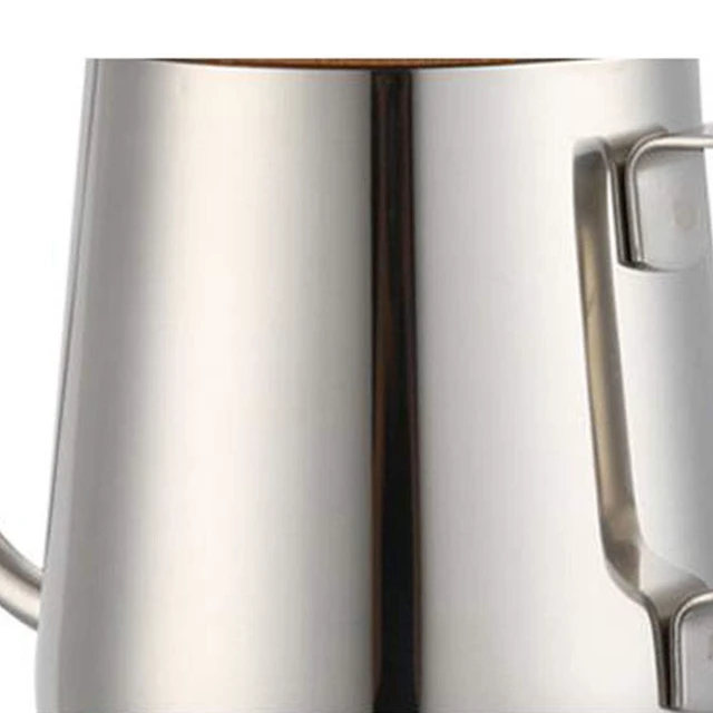 Alt view image 6 of 7 - Pour Over Kettle, 12oz/350ml Stainless Steel Gooseneck Coffee Kettle, Long Narrow Spout Coffee Pot Hand Drip Kettle Pour Over Coffee and Tea Pot with Wooden Lid