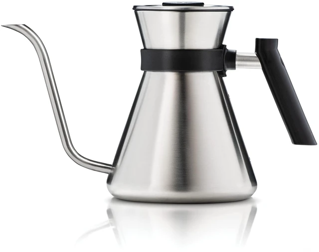 Main image of Stainless Steel Gooseneck Kettle, Pour Over Chettle, Brushed 1.2L | Precision Gooseneck Spout, 40 oz Capacity, Stovetop Kettle, Effortless Controlled Pour