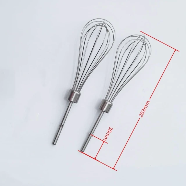 Alt view image 2 of 2 - W10720799 Stainless Steel Egg Beater, Hand Mixer Whisk Attachments for KitchenAid, Fits KHMPW, KHM512BM KHM2B, AP5644233, W10720799 & More Hand Mixer Egg Beaters Attachments - 2 Pack