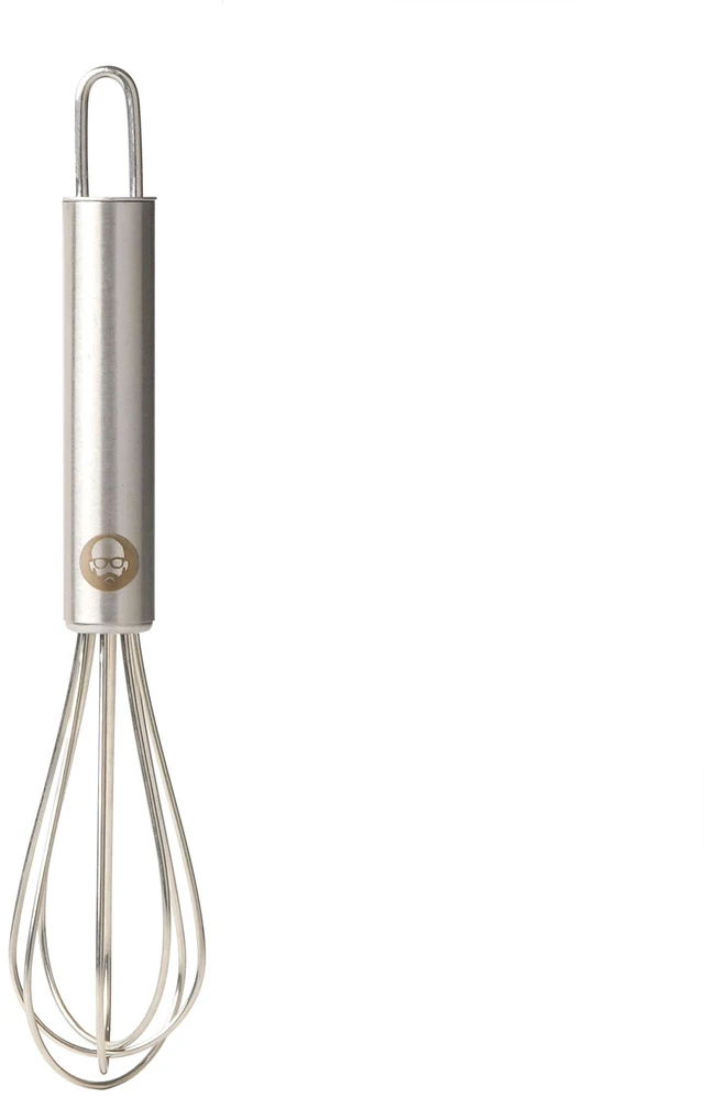 Alt view image 6 of 7 - 2-Piece Tiny Whisk Set 5 & 7 Stainless Steel Mini Whisks for Mixing, Beating & Frothing Durable Kitchen Utensils for Cooking & Baking