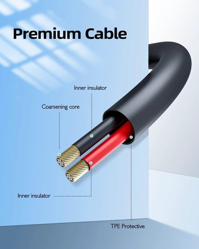 Alt view image 4 of 5 - Water Dental Flosser Charger Charging Cable Compatible with Initio, McNaval, Zerhunt,Cremax, WELLFINE, Demita, Grinest, Yafex