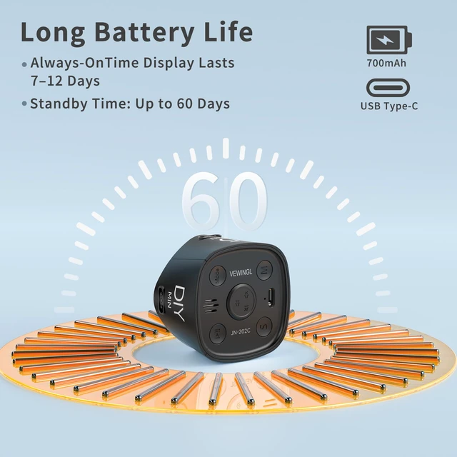 Alt view image 5 of 6 - Productivity Timer, 5/10/25/45 Minute Presets for ADHD | Custom Timer, Countdown & Stopwatch with Sound, Mute & Vibration Modes, Gravity Sensor for Work, Study and Kitchen