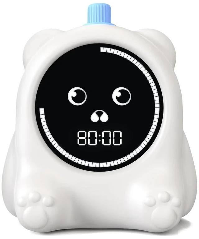 Main image of 199 Min Visual Timer for Kids, 2 Minute teenth Brushing, Cute Bear Deign | Adjustable Sound Alert, Productivity Timers for ADHD, Silent Operation, Desk Time Management Tool for Toddler