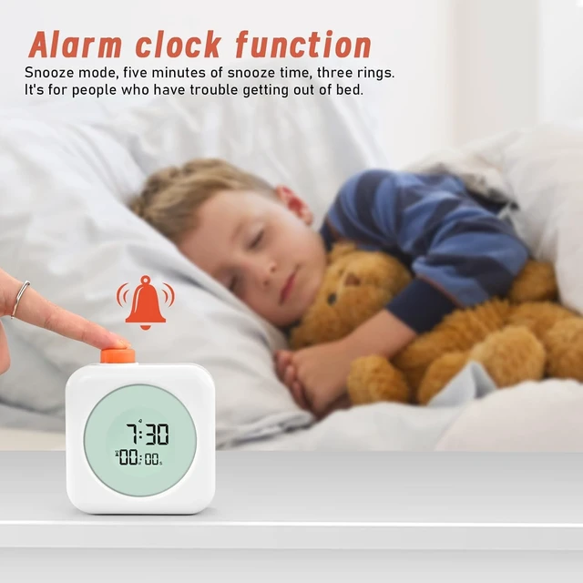 Alt view image 5 of 7 - Visual Timer for Kids, ADHD, Toddler Essentials, Boo Basket Stuffers | 60-Minute Countdown 3-in-1(Timer, Clock, Alarm), Time Management Tool, Classroom Essential, Teacher School Supplies