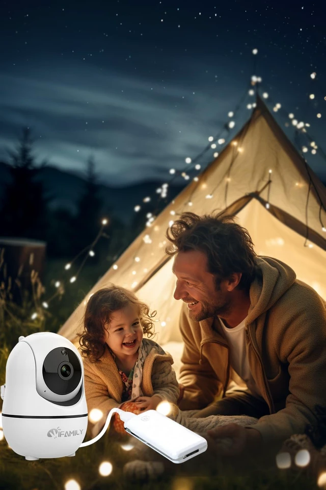 Alt view image 5 of 7 - 4.3" Split Screen Baby Monitor with 2 Cameras and Audio | Video Baby Monitor ,Long Range, Remote pan tilt, Night Vision, Temperature Sensor, Feeding Clock and lullabies