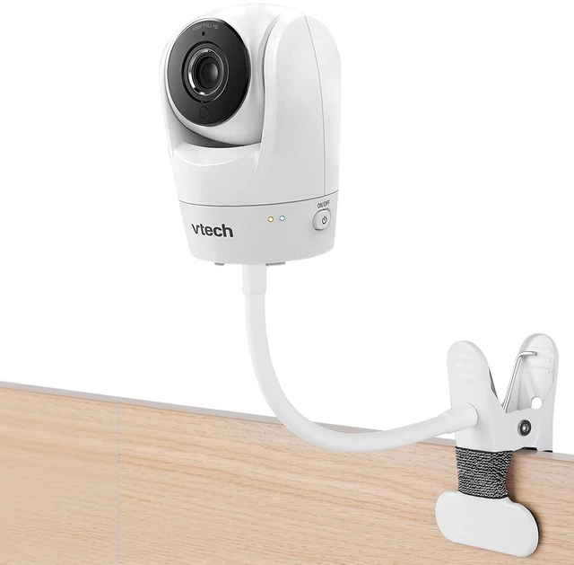 Main image of Flexible Baby Monitor Mount Compatible with Vtech VM819/VM901/VM919/VM924/VM320/VM350/VM352/VM546/VM818/VM923/VM5764,Baby Monitor Clip Mount Without Tools or Wall Damage