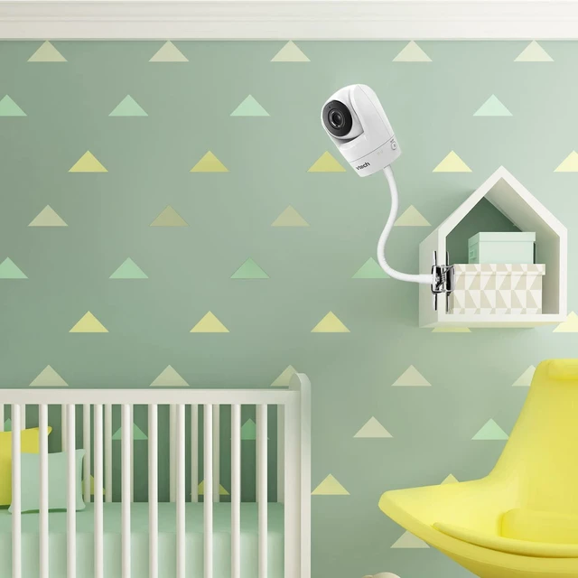 Alt view image 6 of 7 - Flexible Baby Monitor Mount Compatible with Vtech VM819/VM901/VM919/VM924/VM320/VM350/VM352/VM546/VM818/VM923/VM5764,Baby Monitor Clip Mount Without Tools or Wall Damage