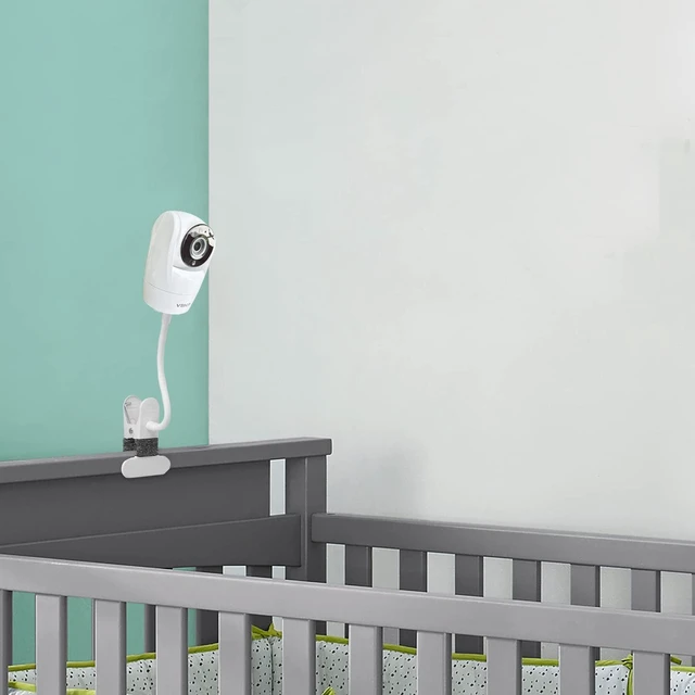 Alt view image 5 of 7 - Flexible Baby Monitor Mount Compatible with Vtech VM819/VM901/VM919/VM924/VM320/VM350/VM352/VM546/VM818/VM923/VM5764,Baby Monitor Clip Mount Without Tools or Wall Damage